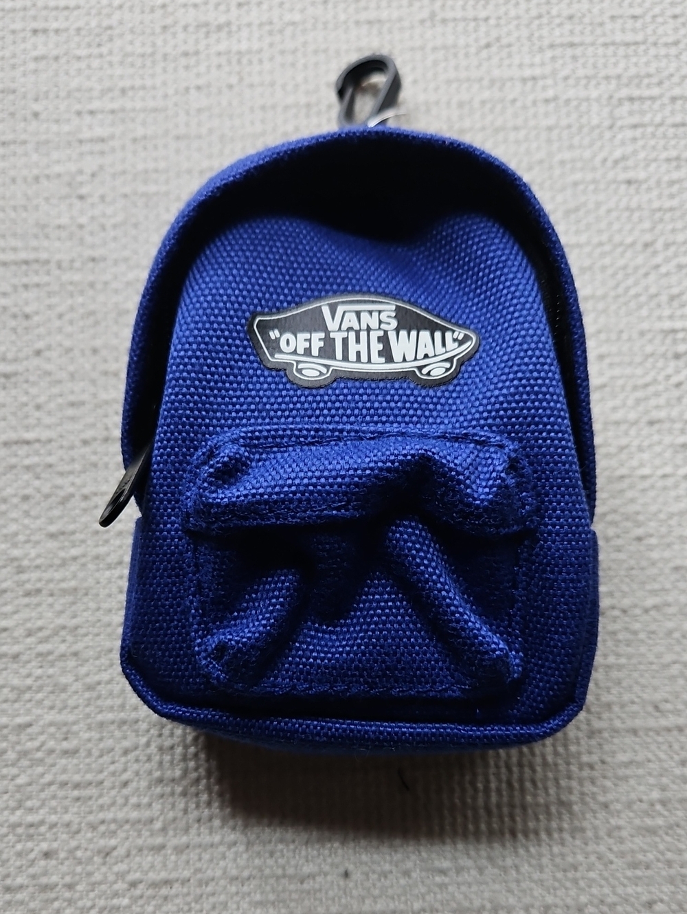 Vans Royal Blue Mini Bagcharm with 'Off The Wall' Logo